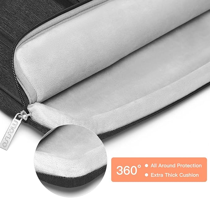 MOSISO 360 Protective Laptop Case 15 inch, Laptop Sleeve Compatible - Image 3