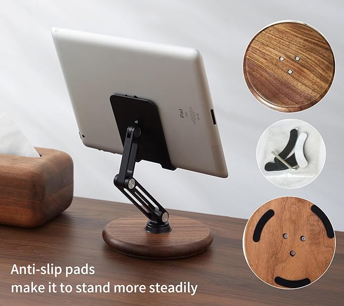 RENMTURE Phone Desk Stand, Adjustable Foldable Cell Phone Stand - Image 7