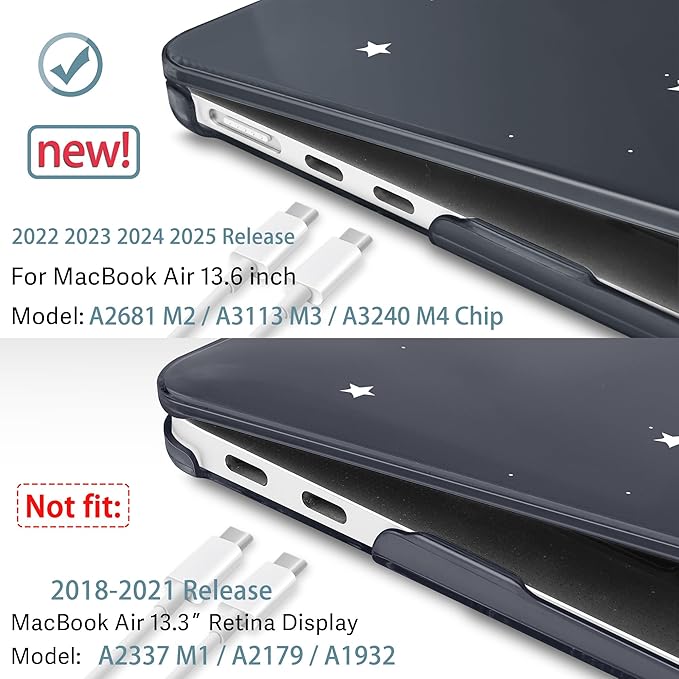 May Chen for MacBook Air 13.6 Inch Case 2025/2024/2023/2022 Release – Hard - Image 3