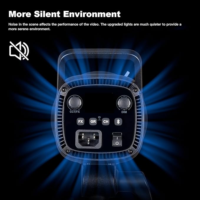 Godox SL60IID Softbox Lighting Kit Professional Studio Equipment - Image 7