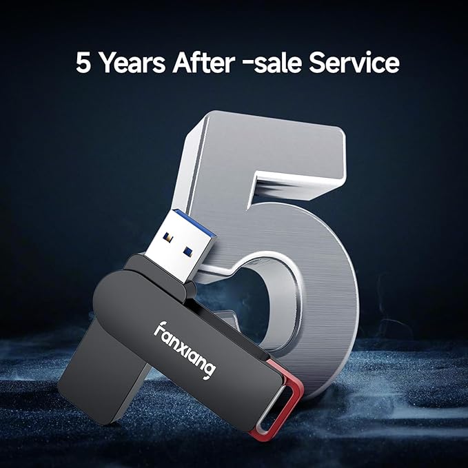 2 Pack 128GB USB Flash Drive, Metal Thumb Drives, USB 3.2 Up to 200MB/s Type A - Image 7