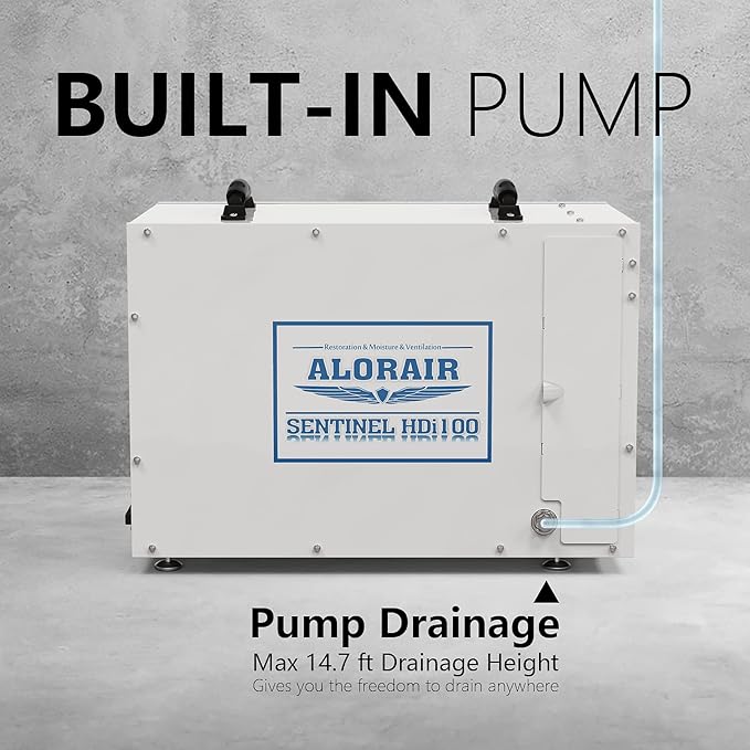 ALORAIR Sentinel HDi100 Commercial Dehumidifier - Image 4