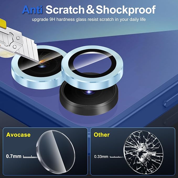 for Samsung Galaxy Z Flip 7 Camera Lens Protector, Individual Metal Ring - Image 3