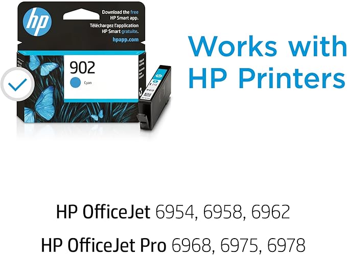 HP 902 Cyan Ink Cartridge | Works - Image 2