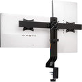 Kensington Dual Monitor Mount for Desk, C-clamp Vesa Monitor Stand Fits 2 by Kensington
