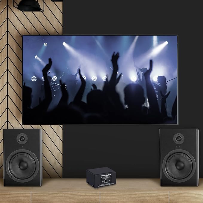 Audio Switcher RCA 2 in 1 Out/1 in 2 Out A/B Switch Stereo Audio Splitter Box - Image 9