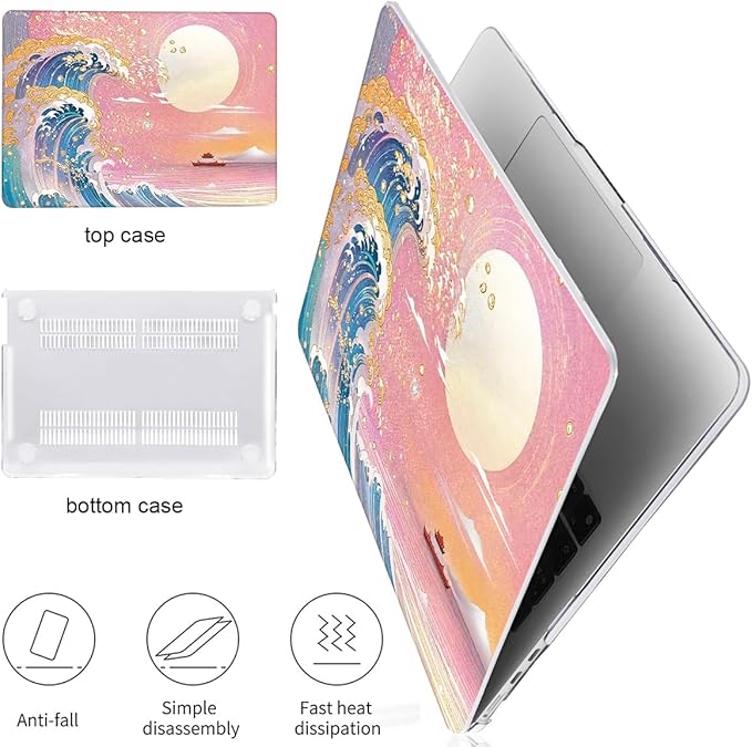 for MacBook Air 13.6 inch Case 2025 M4 A3240 2024 M3 A3113 2022 2023 A2681 M2 - Image 4