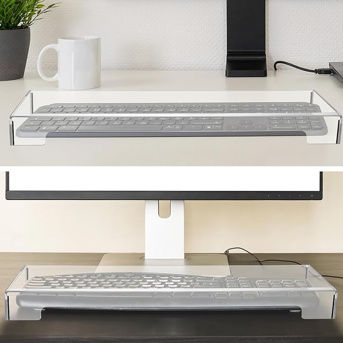 Cabilock Keyboard Cover Transparent Case- Proof: Monitor Storage Protector: - Image 9