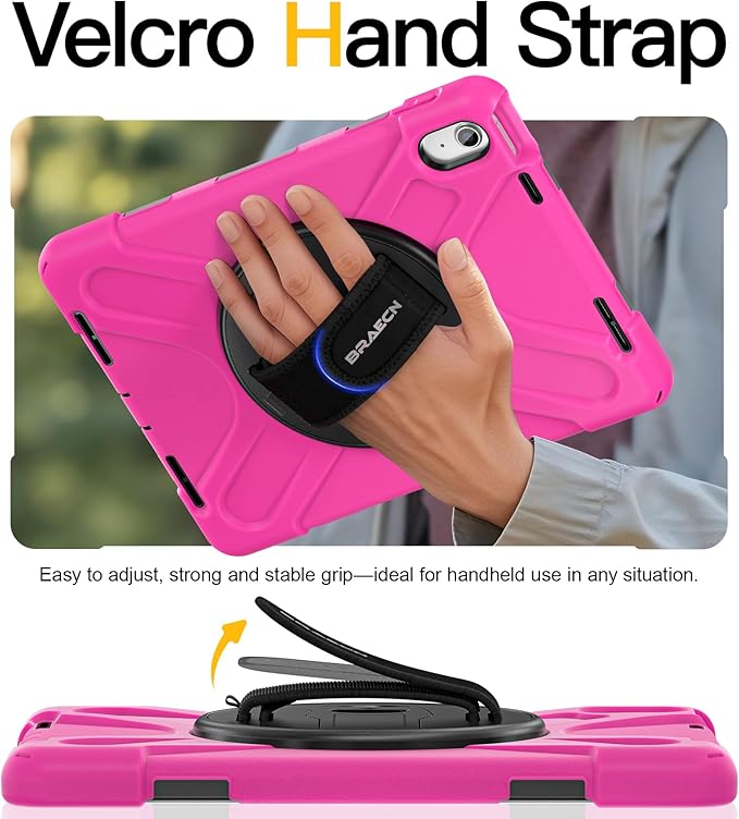 BRAECN for iPad 11th/10th Generation case 11/10.9 inch 2025/2022 Heavy Duty - Image 6