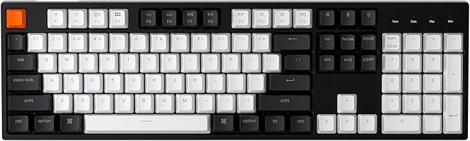 Keychron C2 Full Size 104 Keys USB Type-C Wired Mechanical Gaming Keyboard by Keychron