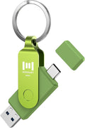 MOSDART 64GB USB3.1 Fast Speed C and A Dual Flash Drive, exFAT Memory Stick by MOSDART