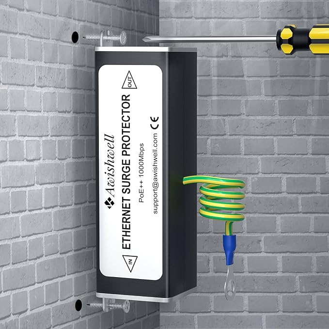 20KA Ethernet Surge Protector Gigabit, RJ45 Surge Protector-Ethernet Transformer - Image 7
