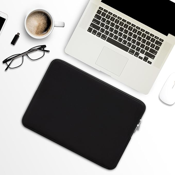 RAINYEAR Laptop Sleeve Protective Case Soft Lining Zipper Cover Padded Carrying - Image 6