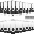 ABLAZE 128MB USB Flash Drive 100 Pack, USB 2.0 Thumb Drives Bulk Memory Sticks by ABLAZEGlobal