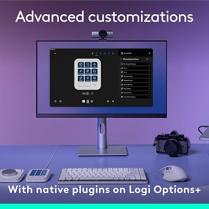 Logitech MX Creative Console, 9 Customizable LCD Keys, Stream Deck Accessories - Image 5