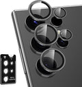 for Samsung Galaxy S23 Ultra Camera Lens Protector, Individual Metal Ring by Btscase