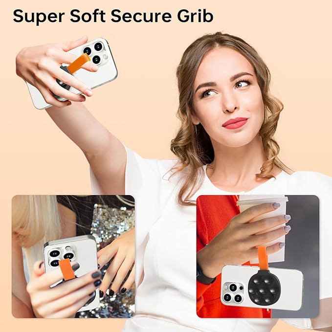 Magnetic Suction Cup Phone Mount, Ultra-Comfort Silicone Suction Grip Holder - Image 4
