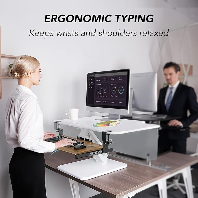 AX WABER Keyboard Tray Under Desk Pull Out - Image 9