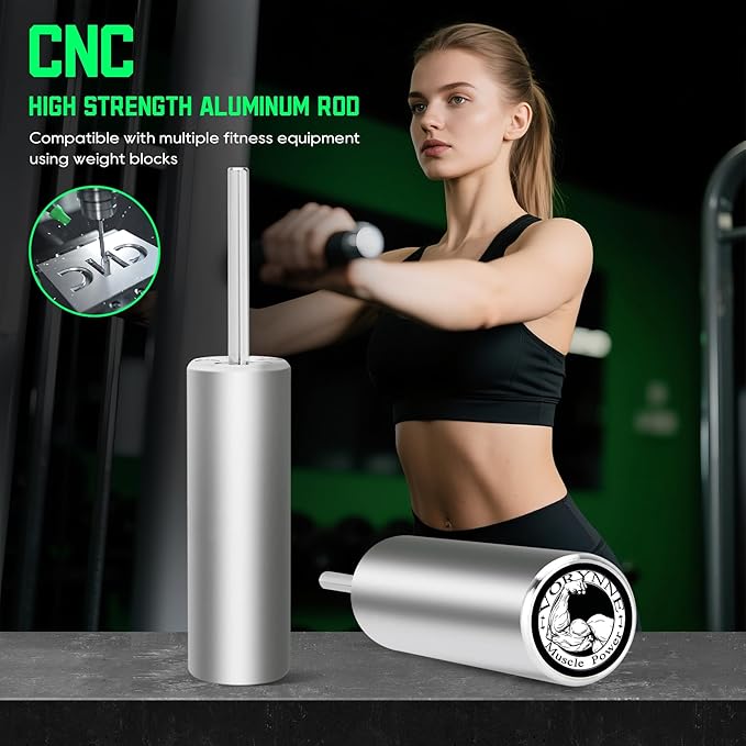 Weight Stack Pin Extender for Gym Cable Machine & Home Gym, Ø10 mm ＆ Ø8 mm - Image 4