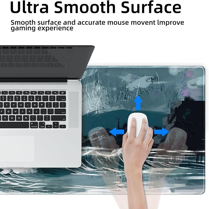 Galdas Gaming Mouse Pad XXL XL Large Long Extended Big Mousepad Non-Slip Rubber - Image 6