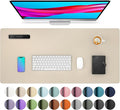 Aothia Non-Slip PU Leather Waterproof Laptop Desk Pad Protector, Blotter Mat by Aothia