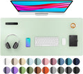 Aothia Large PU Leather Desk Pad Protector – Non-Slip Mouse Pad & Writing Mat by Aothia