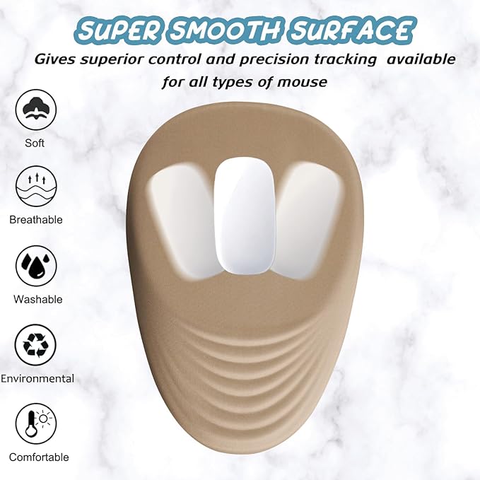 Ergonomic Mouse Pad Wrist Support, Mouse Pad - Image 3