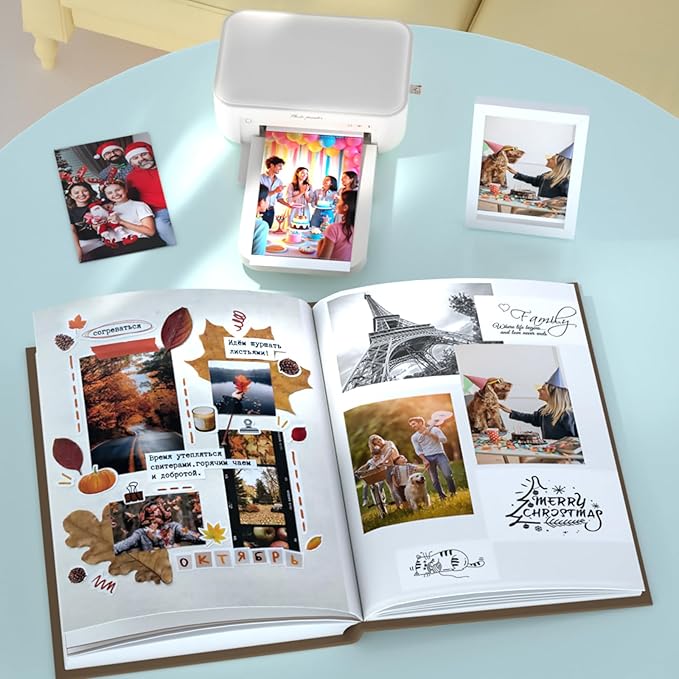 4x6 Photo Printer with 108 Sheets & 2 Color Ribbons - Image 6
