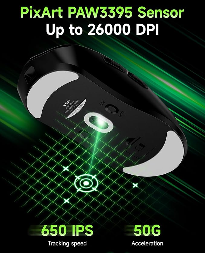 VGN F1 MOBA Wireless Gaming Mouse - Image 3