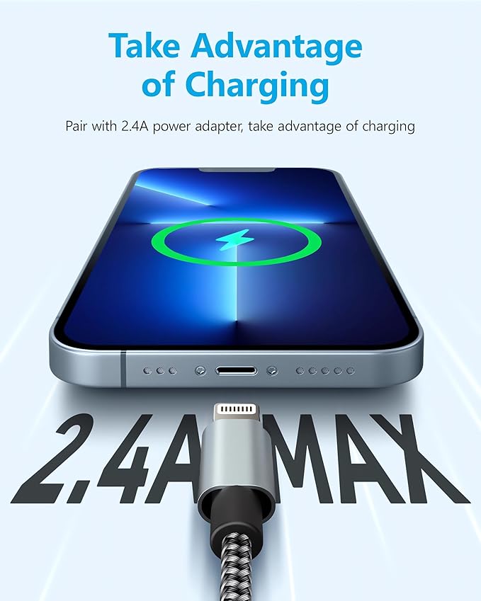 IDISON [MFi Certified iPhone Charger - Image 2