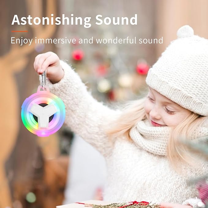 EBODA Bluetooth Shower Speaker, Portable Bluetooth Speakers, IP67 Waterproof - Image 2