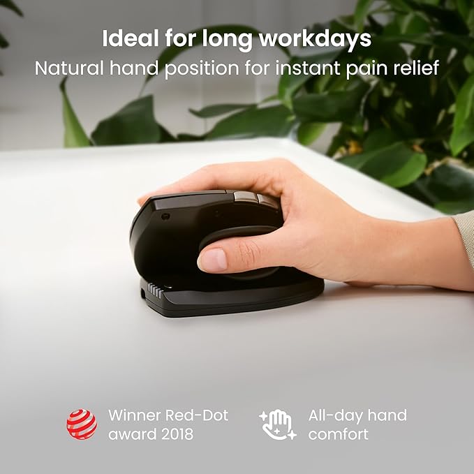 Contour Unimouse Ergonomic Vertical Mouse – Adjustable 35°-70° Angle, - Image 8