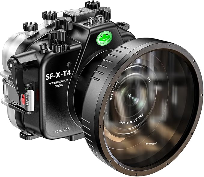 Sea frogs Waterproof Camera Housing Compatible by Seafrogs