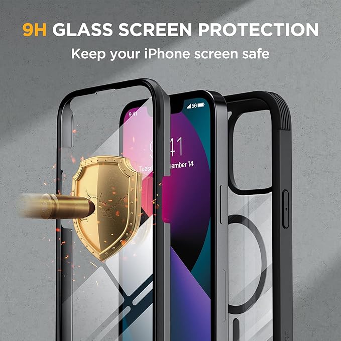 Miracase Glass Series Designed for iPhone 13 Case 6.1 inch, 2023 Upgrade - Image 5