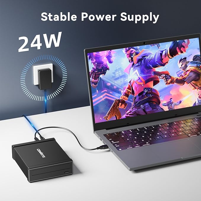5.25" Blu-Ray/CD/DVD SATA Drive enclosure - Image 7
