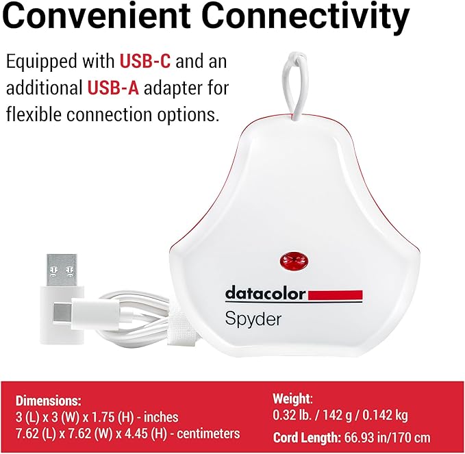 Datacolor Spyder Monitor Calibration Tool: Ensures Accurate & Consistent Color - Image 7