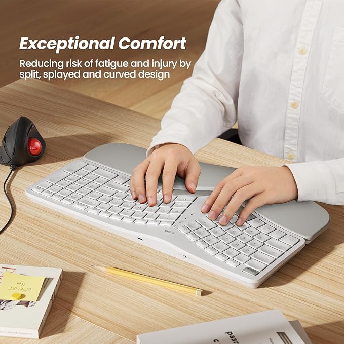 Nulea RT05 Wireless Ergonomic Keyboard, Split Keyboard - Image 2