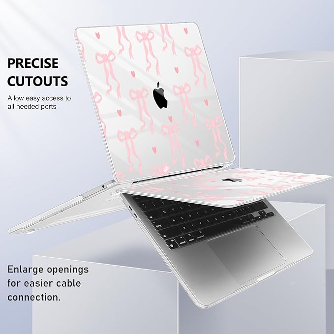 Case for MacBook Pro 13 inch with/Without Touch Bar, Hard Shell + Keyboard - Image 8