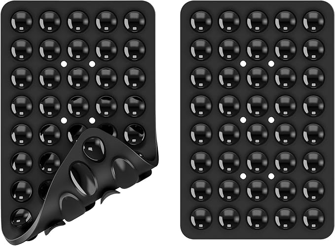 Silicone Double Sided Suction Phone Case Mount, Detachable Hands Free & Strong - Image 2