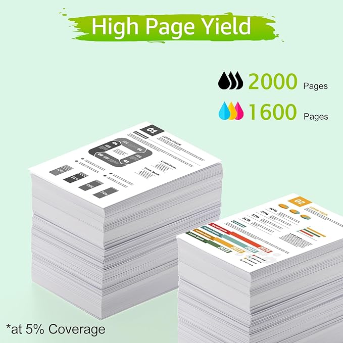 Upgraded 952xl Ink Cartridges Combo Pack Replacement - Image 3