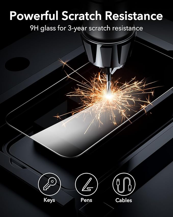 ESR 3 Pack for iPhone 16 Pro Max Privacy Screen Protector, Anti-spy - Image 9