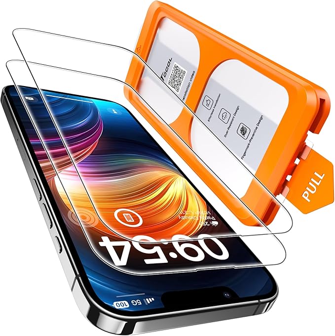 TOCOL for iPhone 12 Pro Max Screen Protector 9H Hardness Military Grade by TOCOL