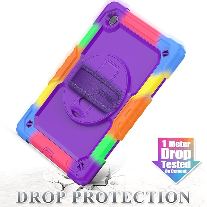 SEYMAC stock Case for Samsung Galaxy Tab A8 10.5'', Full-Body Drop Protection - Image 7
