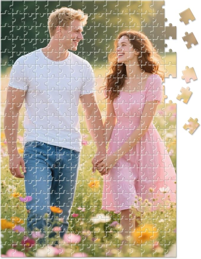 Custom Photo Puzzle – Personalized Jigsaw Puzzle from Your Photos in by Unknown