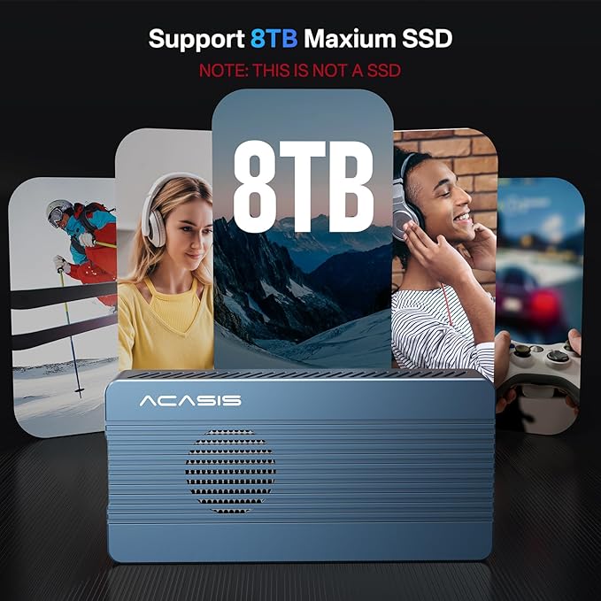 ACASIS 40Gbps M.2 NVMe SSD Enclosure, - Image 5