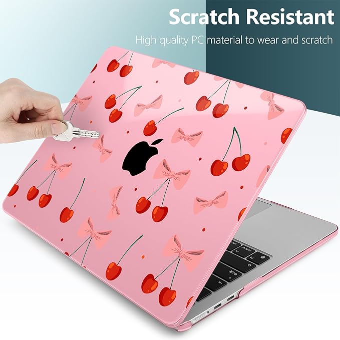 TWOLSKOO Compatible with M4 MacBook Air 13.6 inch Case 2025-2022 Release M4 - Image 4