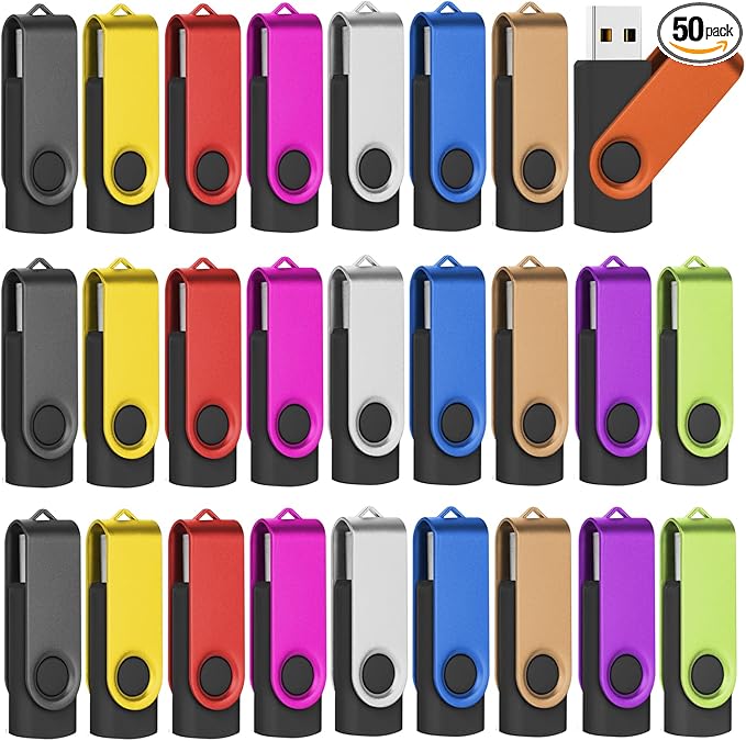 EASTBULL Flash Drives Bulk 4GB USB Thumb Drive 50 Pack USB 2.0 Memory Stick by EASTBULL