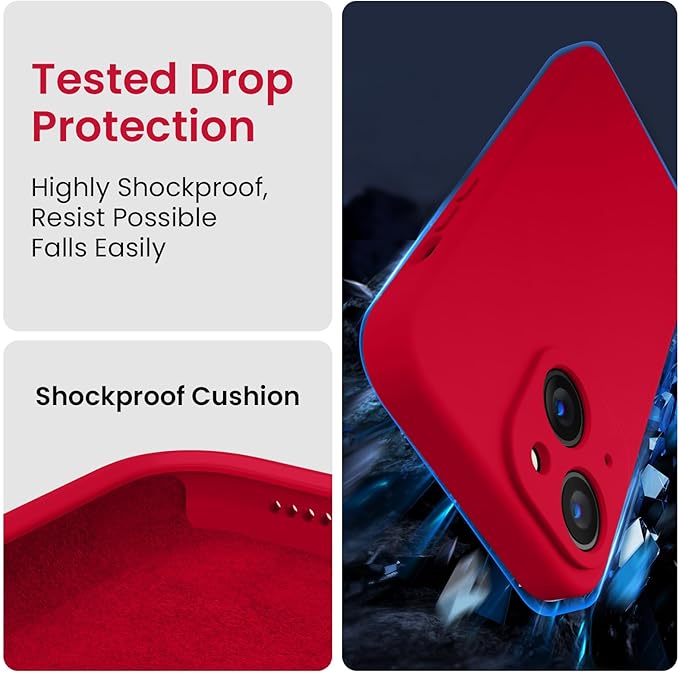 FireNova Designed for iPhone 15 Case, Silicone Upgraded Phone Case with - Image 4