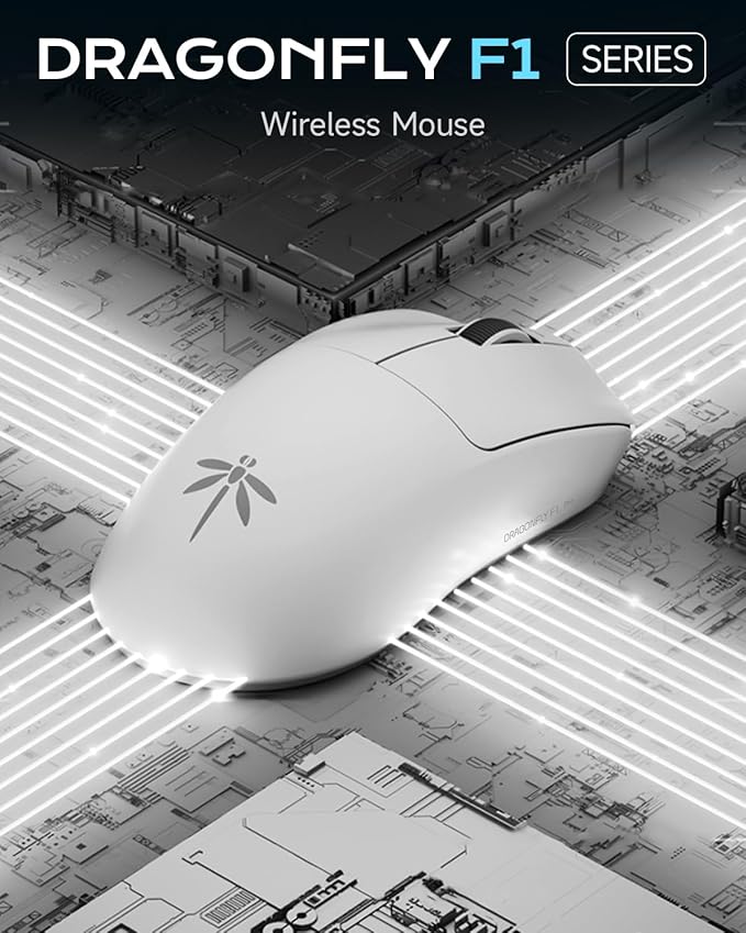 VGN Dragonfly F1 Pro Wireless Gaming Mouse - 49g Ultra-Lightweight - Image 6
