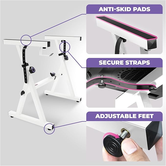 Liquid Stands Portable Heavy Duty Digital Piano Stand & Bench Set - Image 4